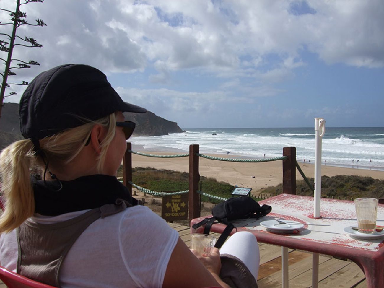 Heike am Strand