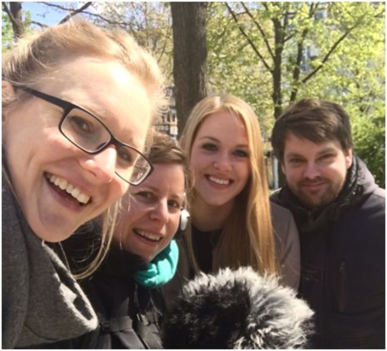 Becky und das Filmteam