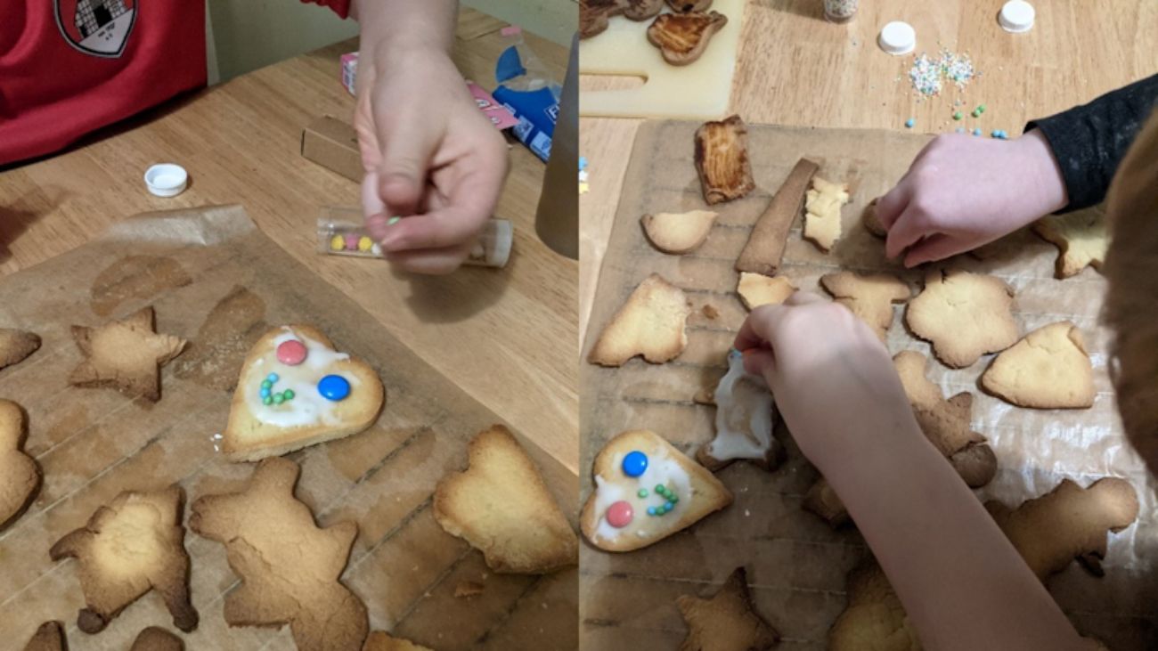 Plätzchen verzieren