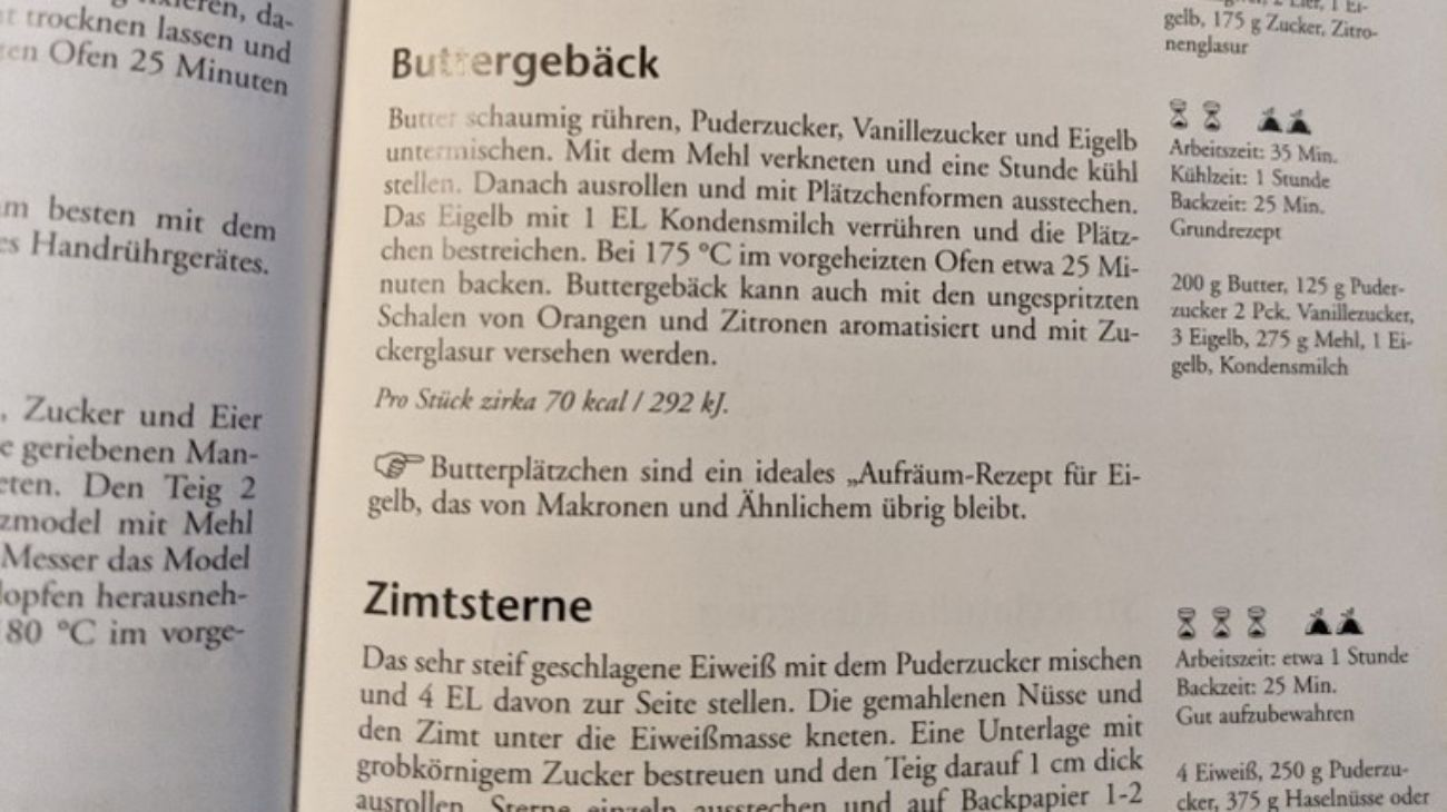 Das Butterkeksrezept