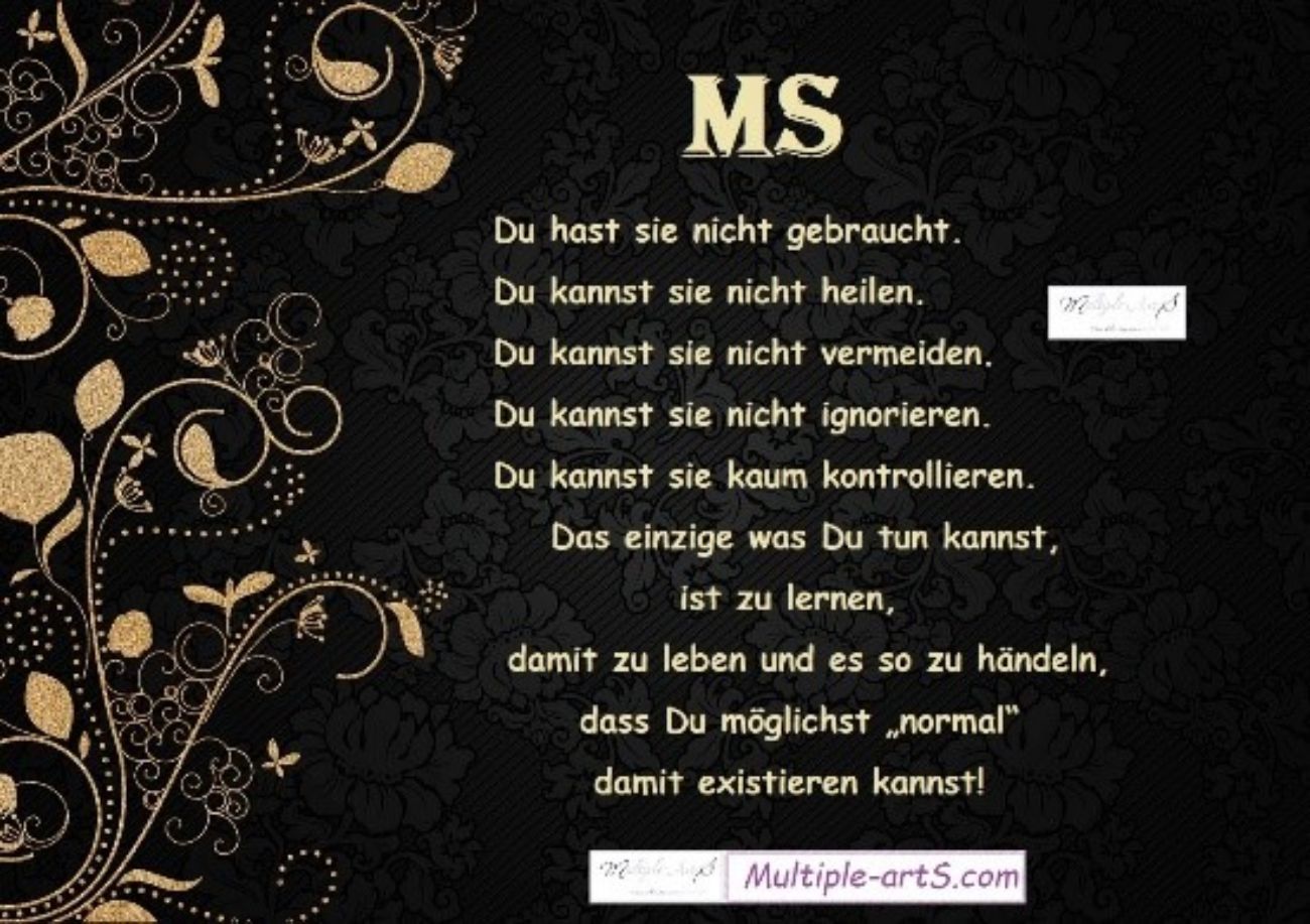 Lernen mit MS zu Leben