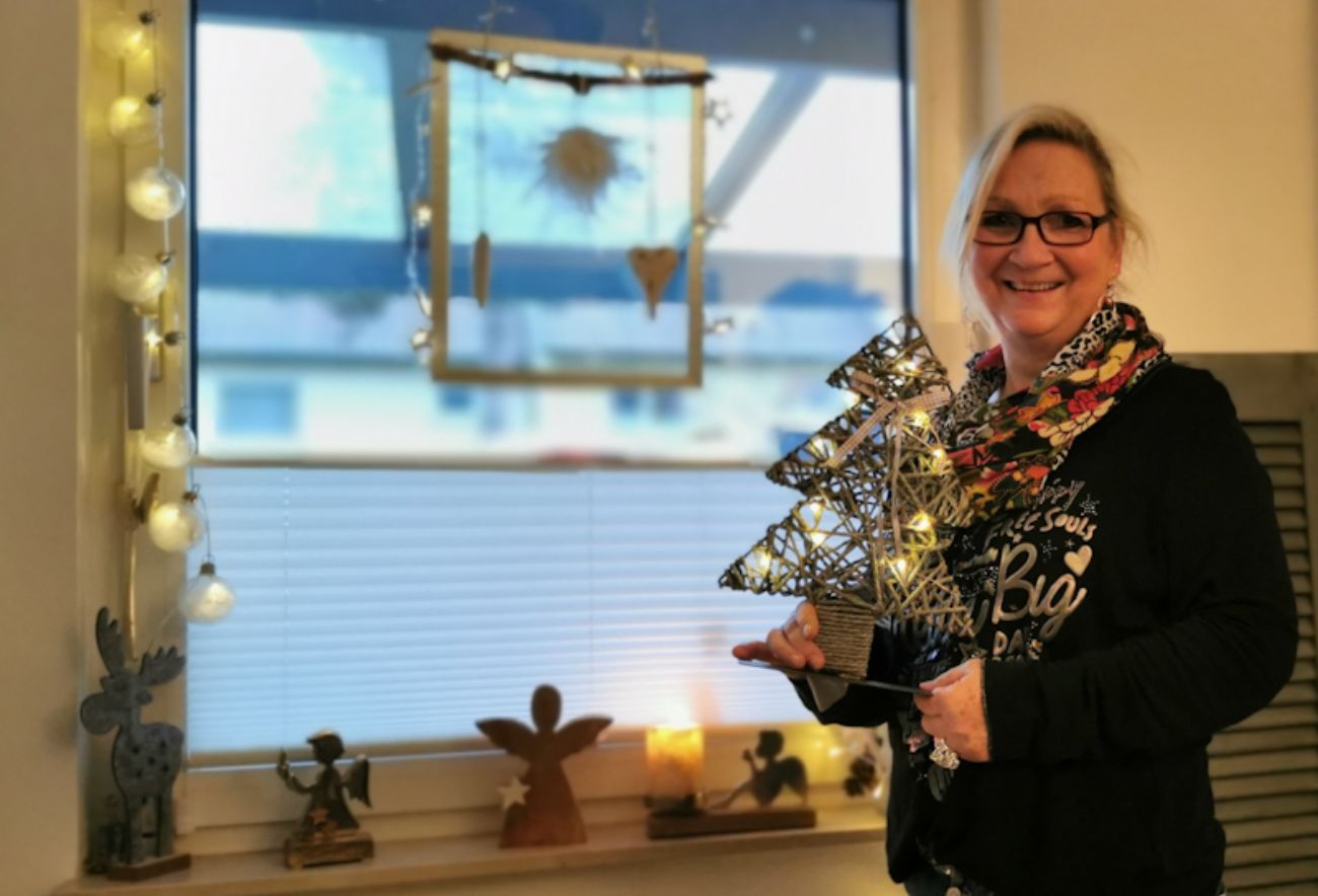 Heike und ihre Weihnachtsdeko