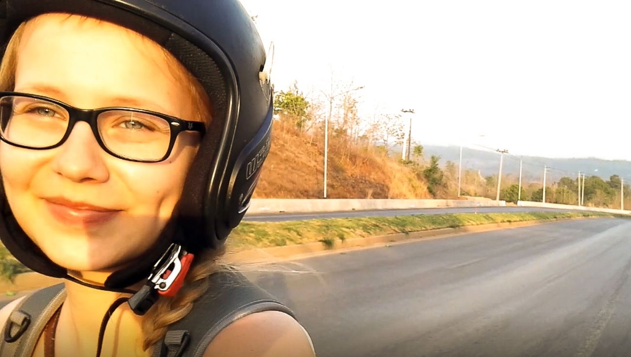 Multiple Sklerose Blogger Sarah Motorrad