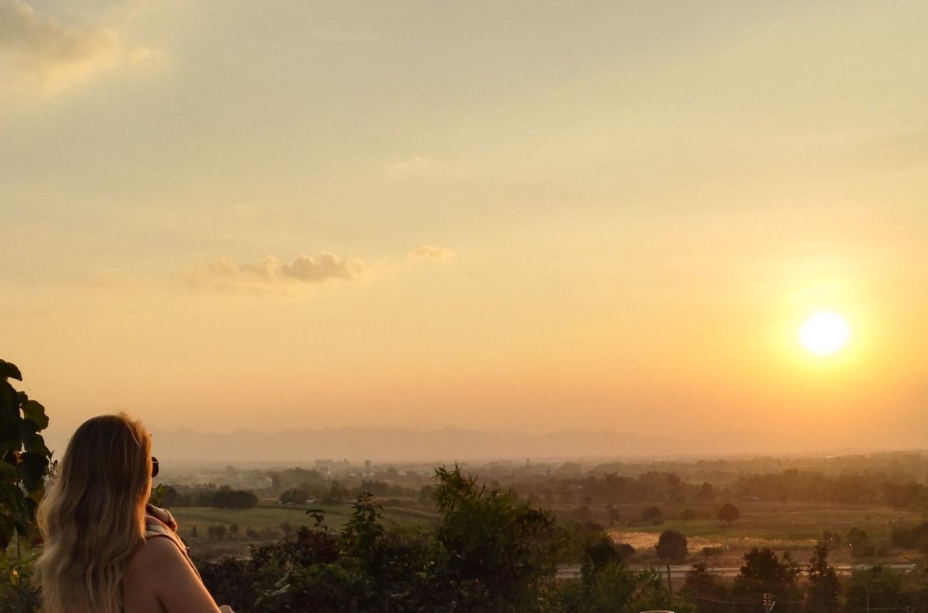 Multiple Sklerose Blogger Lara Sonnenuntergang Thailand