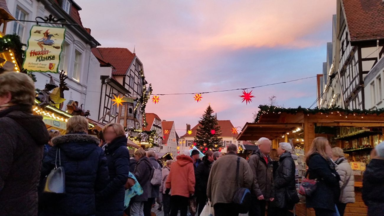 Ein Weihnachtsmarkt