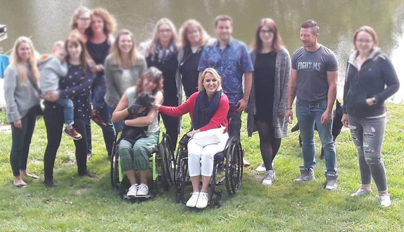 Treffen mit Patrick, Christine und anderen aus der MS-Community
