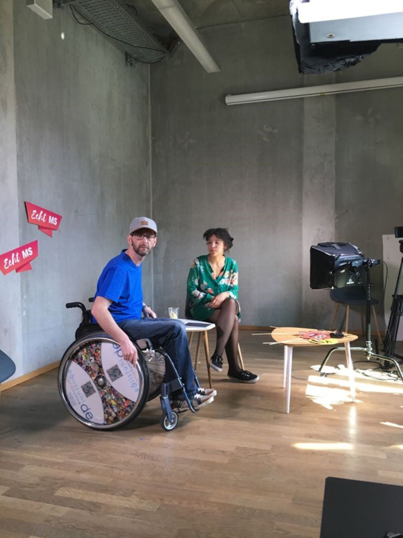 Dreh im Studio Nr. 1