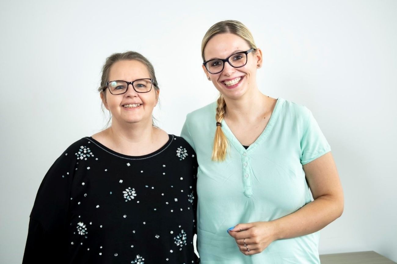 Alex und ihre Mystery-Call Betreuerin von Atlantis