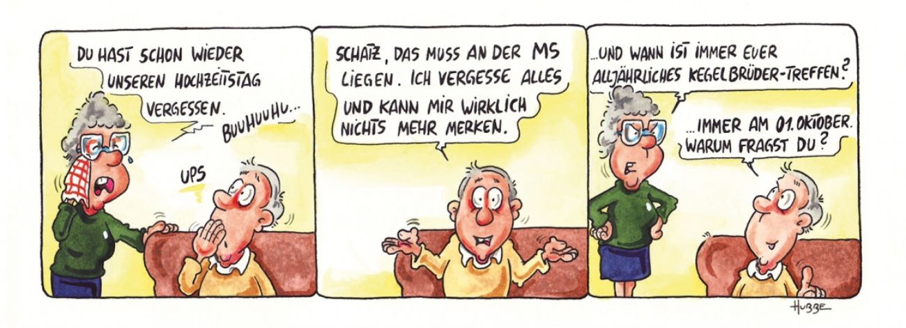 Vergesslichkeit comic