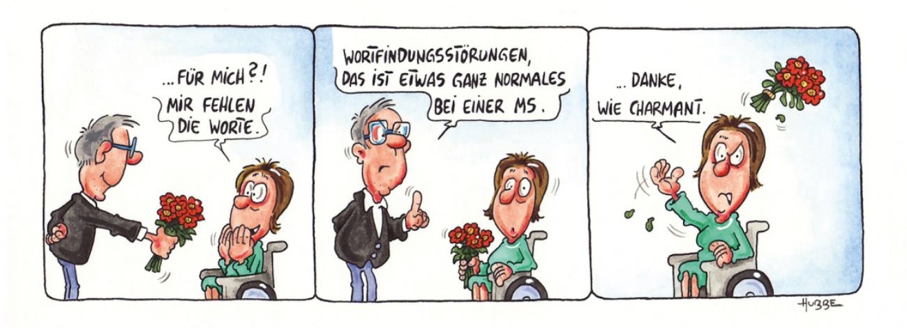 Wortfindungsstörungen comic