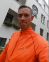 Selfie von Chris beim Joggen