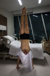Handstand Multiple Sklerose Blogger Patrick