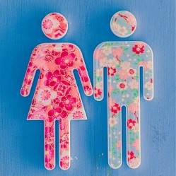 WC-Männchen
