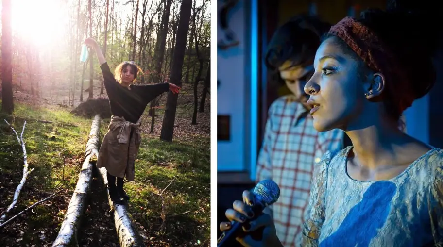 Bühne vs. Wald