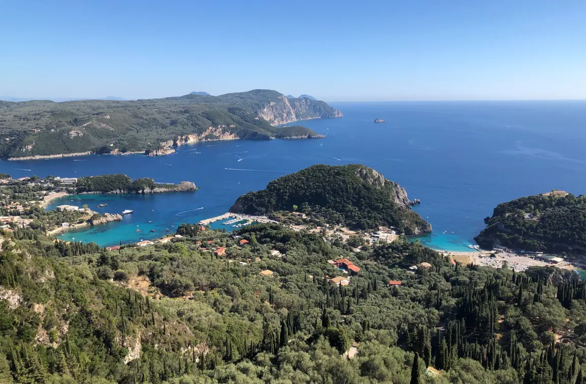Verenas Urlaubsaussicht in Griechenland