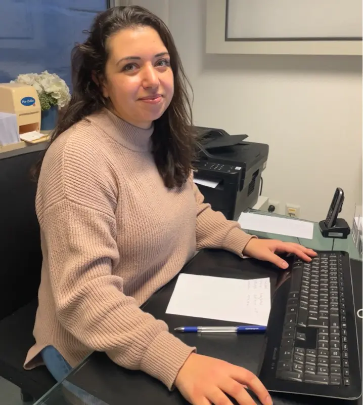 MS-Nurse Gülsüm bei der Arbeit